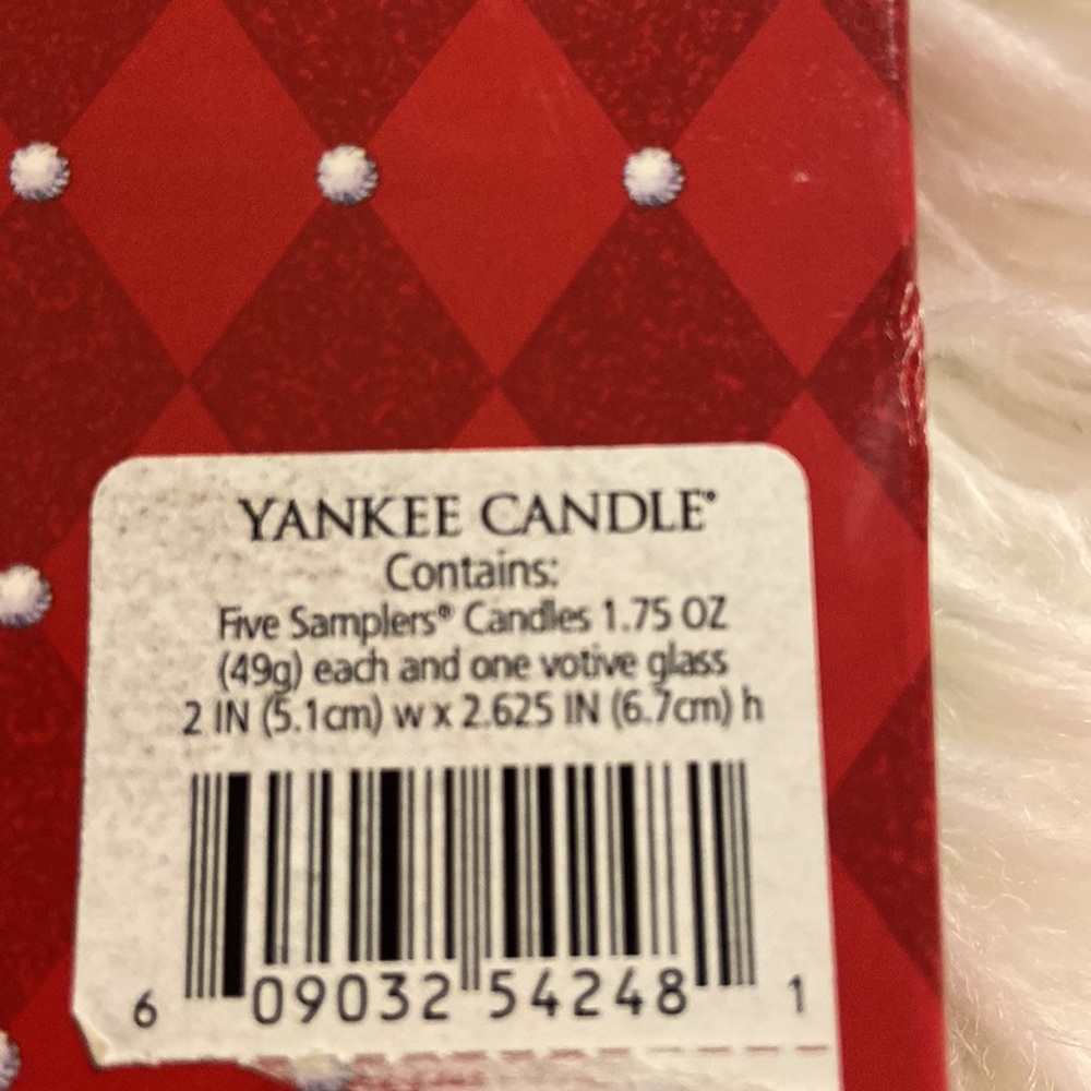 Yankee Candle Five Samplers Votive Candles in original package - Picture 7 of 8